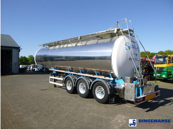 Semirimorchio cisterna Clayton Chemical tank inox L4BN 37.5 m3 / 1 comp: foto 3