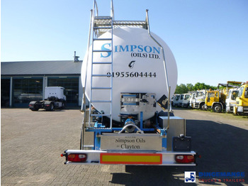 Semirimorchio cisterna Clayton Chemical tank inox L4BN 37.5 m3 / 1 comp: foto 5