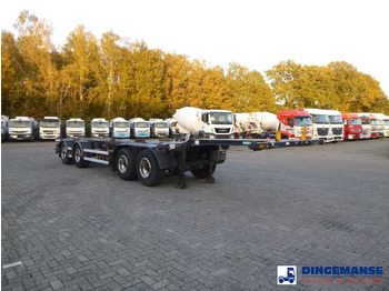 Semirimorchio portacontainer/ Caisse interchangeable D-Tec 4-axle container combi trailer (2 + 2 axles): foto 2