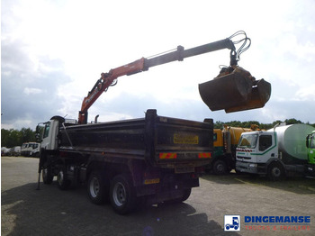 Camion con gru DAF CF 85.360 8X4 RHD tipper + Terex 118.2 VGL-A15: foto 3