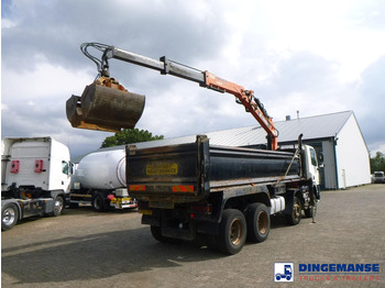 Camion con gru DAF CF 85.360 8X4 RHD tipper + Terex 118.2 VGL-A15: foto 4