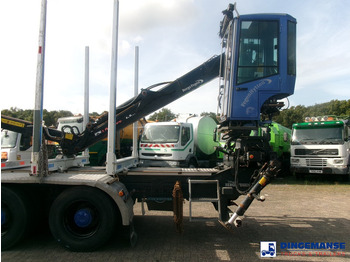Camion con gru Mercedes-Benz Actros 2663 6x4 Euro 6 loglift F96 crane timber truck: foto 5