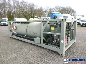 Serbatoio di stoccaggio WEW (Westerwälder Eisenwerk) Fuel (kerosene, diesel) tank container 20 ft. inox 10 m3 / 1 comp + pump: foto 2