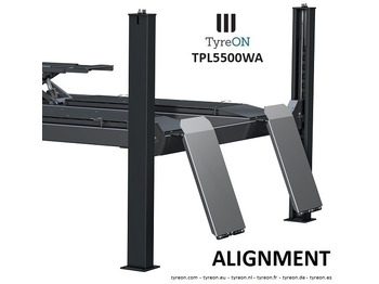 Attrezzature per officina TPL5500WA 4 post alignment lift - 5.6 meter runways - Fully integrated free wheels lifting system - 5.5T: foto 3