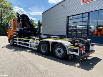 Autocarro scarrabile, Camion con gru DAF FAN XD 450 Euro 6 HMF 23 Tonmeter laadkraan: foto 5
