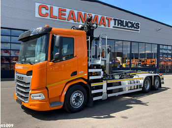 Autocarro scarrabile, Camion con gru DAF FAN XD 450 Euro 6 HMF 23 Tonmeter laadkraan: foto 2