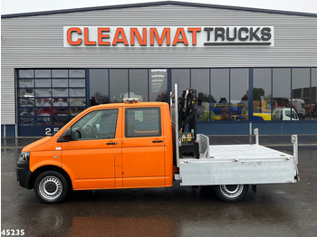 Camion con gru Volkswagen Transporter 2.0 TDI DC Hiab 1,3 Tonmeter laadkraan Just 194.250 km!: foto 3
