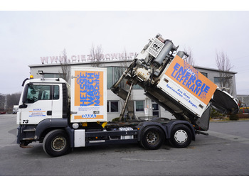 Camion immondizia MAN TGS 26.360 / Holzmann Fahrzeugbau HBS 28/120.00 kitchen waste vehicle / Euro 5: foto 2