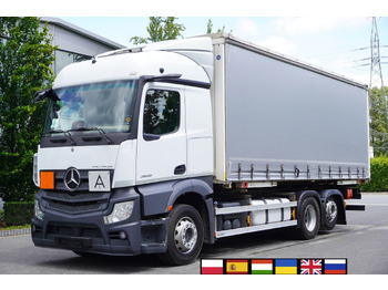 Camion centinato MERCEDES-BENZ Actros 2545