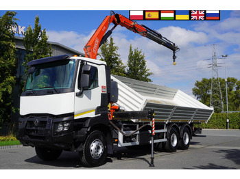 Camion con gru RENAULT T