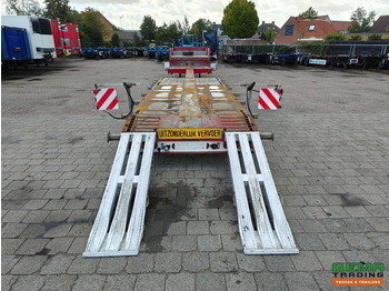 Semirimorchio pianale ribassato Broshuis E-2190/27 3-Assen SAF - SemiDieplader - Uitschuifbaar 4.57m - Verbreedbaar  - Twistlocks - Oprijplaten - 11/2025 APK: foto 5