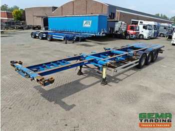 Leasing di Krone SDC 27 3 assen BPW - DrumBrakes - 5340KG - 2x 20FT 1x 30FT 1x40FT - NL kenteken Krone SDC 27 3 assen BPW - DrumBrakes - 5340KG - 2x 20FT 1x 30FT 1x40FT - NL kenteken: foto 2