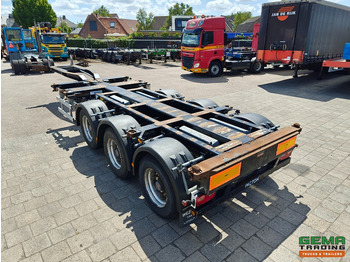 Semirimorchio portacontainer/ Caisse interchangeable Pacton T3-010 3-Assen SAF - MULTI - Trommelremmen - LiftAs - 3x Uitschuifbaar - 04/2026 APK: foto 3