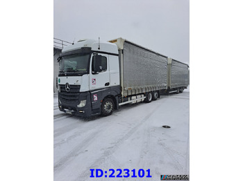 Camion centinato MERCEDES-BENZ Actros 2542