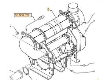 Convertitore catalitico CASE