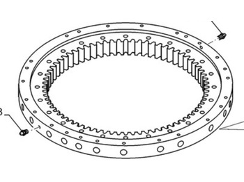 Ralla di rotazione CASE