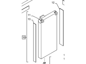 Radiatore olio CASE
