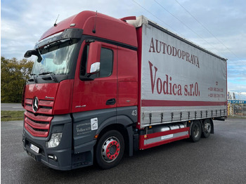 Camion centinato MERCEDES-BENZ Actros 2545