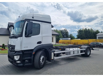 Camion centinato MERCEDES-BENZ Actros 1836