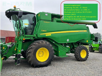 Mietitrebbia JOHN DEERE T550