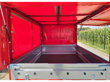 Rimorchio pianale/ Cassonato nuovo TEMARED 2osie 750kg straż strażacka pożarnicza: foto 3