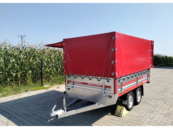 Rimorchio pianale/ Cassonato nuovo TEMARED 2osie 750kg straż strażacka pożarnicza: foto 5
