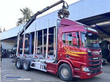 Camion trasporto legname SCANIA R 650