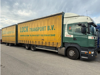 Camion centinato SCANIA R 450