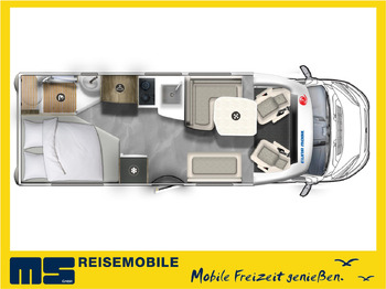 Camper profilato EURA MOBIL