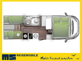 Camper mansardato FORSTER