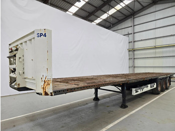Semirimorchio cassonato/ Pianale KRONE SD
