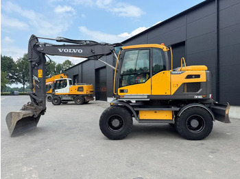 Escavatore gommato Volvo EW140D 2017 10000 uur ! NETTE NEDERLANDSE MACHINE: foto 2