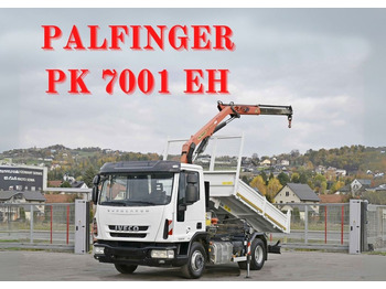 Camion con gru IVECO EuroCargo 100E