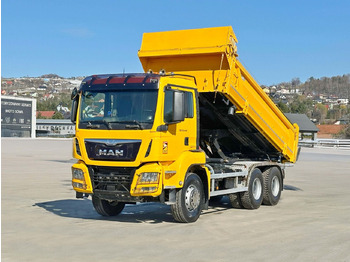 Autocarro ribaltabile, Camion con gru nuovo MAN TGS 33.440 * KIPPER 5,20 m + BORDMATIC * 6x4: foto 2