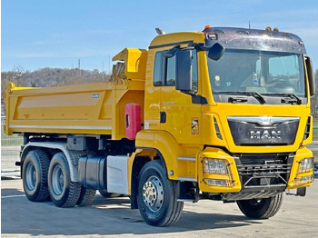 Autocarro ribaltabile, Camion con gru nuovo MAN TGS 33.440 * KIPPER 5,20 m + BORDMATIC * 6x4: foto 4