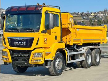 Autocarro ribaltabile, Camion con gru nuovo MAN TGS 33.440 * KIPPER 5,20 m + BORDMATIC * 6x4: foto 5