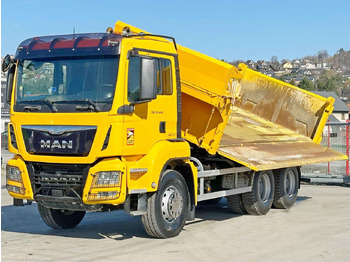 Autocarro ribaltabile, Camion con gru nuovo MAN TGS 33.440 * KIPPER 5,20 m + BORDMATIC * 6x4: foto 3