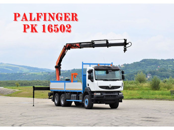 Camion con gru RENAULT Kerax 370