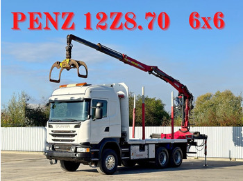 Camion con gru SCANIA G 490