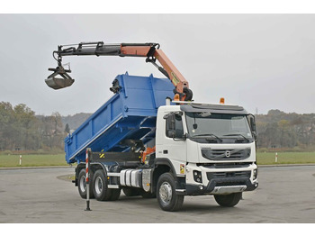 Camion con gru, Autocarro ribaltabile Volvo FMX 450 Kipper 5,10m *PK 14002-EH B/FUNK *6x4: foto 2
