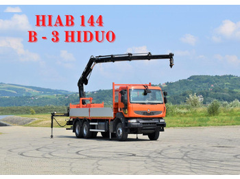 Autocarro con pianale/ Cassone fisso RENAULT Kerax 410