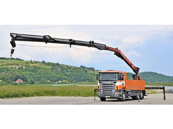 Autocarro con pianale/ Cassone fisso SCANIA R 400