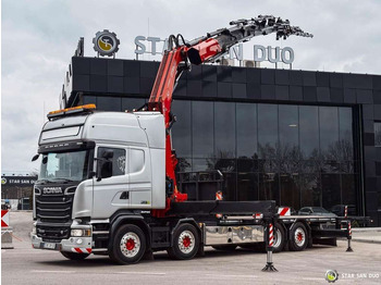 Camion con gru SCANIA R 730