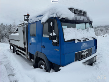 Camion con gru MAN