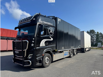 Autocarro furgonato MERCEDES-BENZ Actros