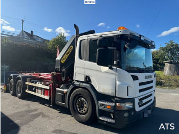 Camion con gru SCANIA P 340