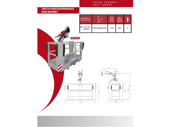 Attrezzatura per Gru per autocarro Iron Man Basket CPG-4H-F: foto 3