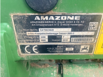 Erpice a dischi Amazone Catros  5002-2: foto 2