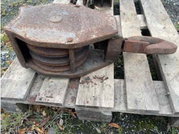 Attrezzatura per Macchina da cantiere TRIPLE SHEAVE PULLEY BLOCK AND HOOK: foto 2