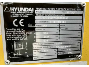 Carrello elevatore elettrico Hyundai 10BTR-9: foto 4